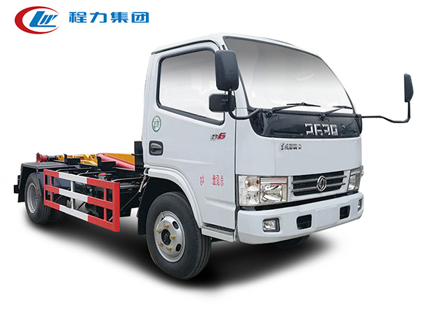 國(guó)六東風(fēng)多利卡勾臂式垃圾車